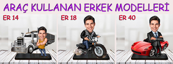 ARAÇ KULLANAN ERKEK MODELLERİ